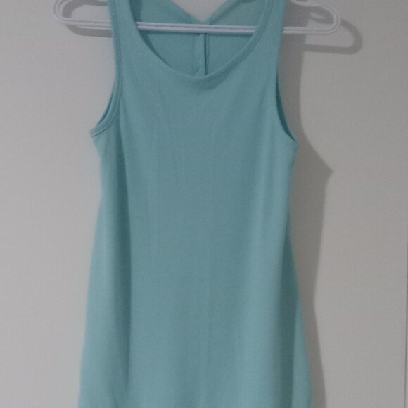 Magazine top crop blue TP/XS  with 5 blue buttons in front very soft material - Picture 6 of 6